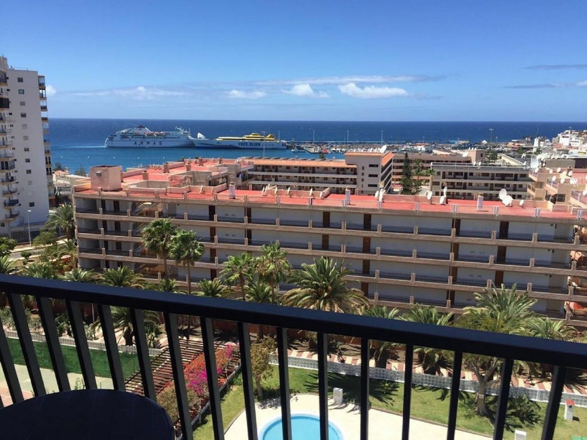 Ferienwohnung Amazing Views To Los Cristianos Bay In Achacay Arona  Exterior foto